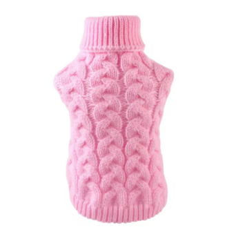 Hundepullover Pink F&uuml;r kleine Hunde