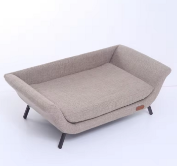 Dogs&amp;Co Hondenmand / Sofa  Zilvergrijs 66x34x25cm Maat M