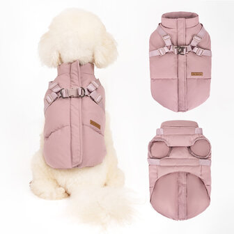 Warmer Hundemantel von Dogs&amp;Co, Modell Soft Pink 2.0