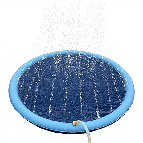 Dogs&Co Watersproeier 150cm- Speelmat - Sproeimat voor honden 