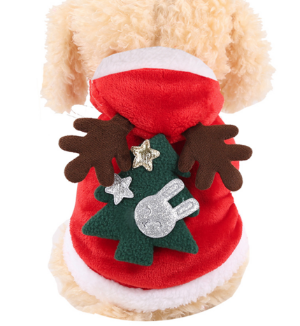 Kerst Outfit voor kleine hondjes - Kerstkleding Hond