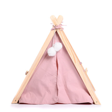 Dogs&Co Tippi Tent voor katten of kleine honden Roze 