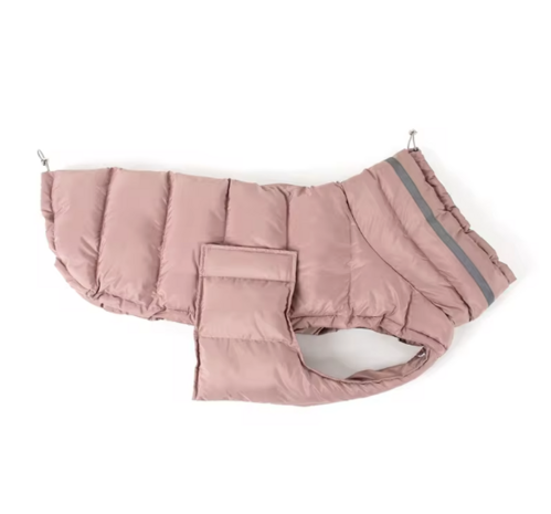 Dogs&Co Honden Winterjas Soft Pink voor grotere honden