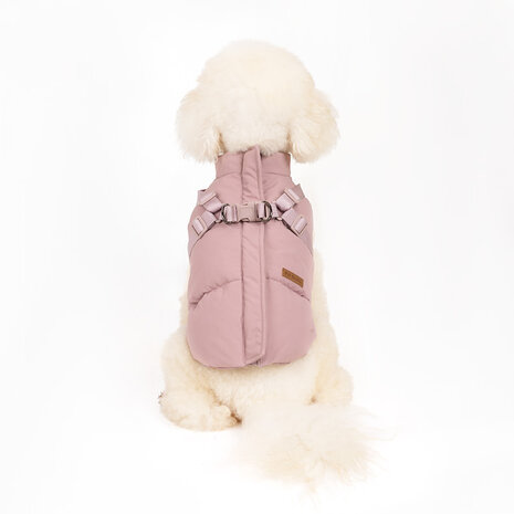 Warmer Hundemantel von Dogs&Co, Modell Soft Pink 2.0