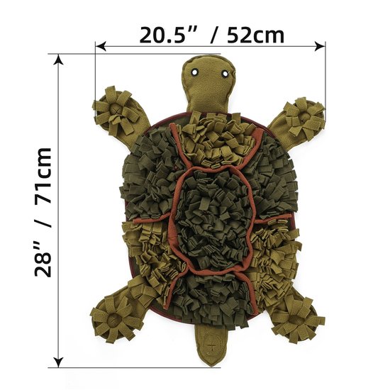 Snuffelmat Schildpad - Anti schrok - Speelmat