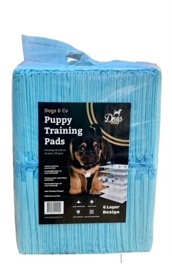 Dogs&amp;Co Puppypads 60x60cm 40 stuks