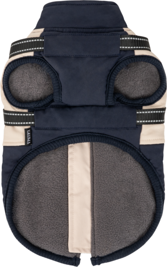 Dogs&amp;Co Warme  Hondenjas navy/beige 2025model 