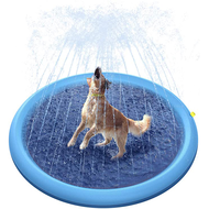 Dogs&amp;Co Watersproeier 150cm- Speelmat - Sproeimat voor honden 