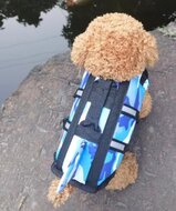 Zwemvest voor honden  Camouflage Blauw - diverse maten