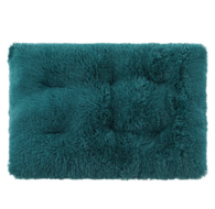 Fluffy Hondenkussen  Maat S 65x48cm Petrol