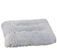 Fluffy Hondenkussen Maat S 65x48cm Grijs