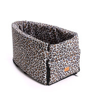 Dogs&amp;Co Luxe honden autostoel ROYAL Mini Leopard