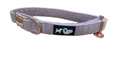 Dogs&Co Honden Halsband Tweed Roze