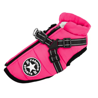 Dogs&Co Warme  Hondenjas Pink